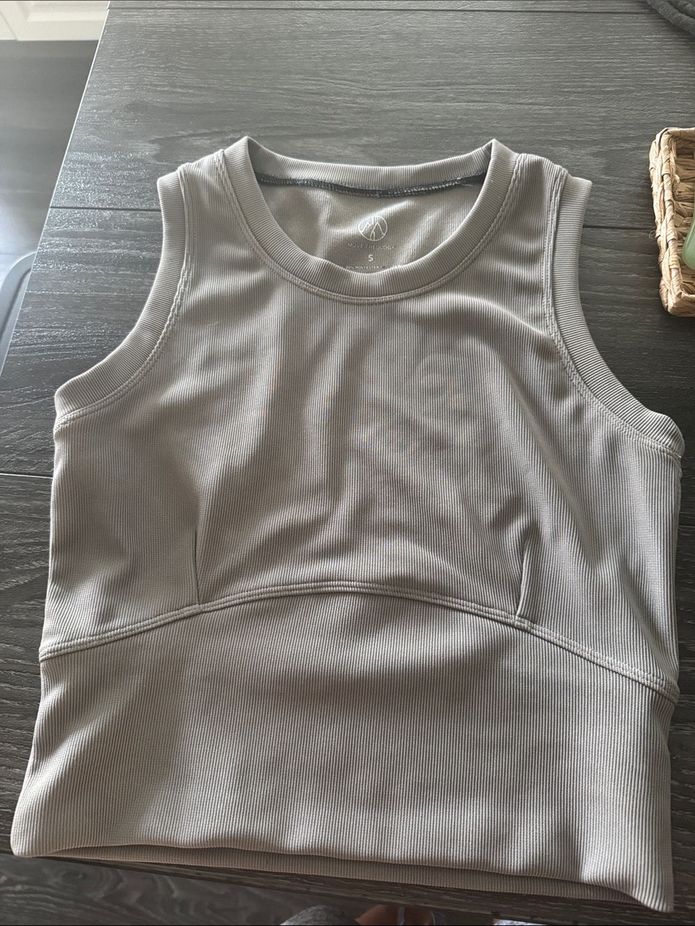 Move Theology Tank Tops light great size small